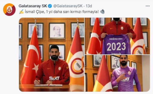Son Dakika: Galatasaray Taylan Antalyalı, İsmail Çipe ve Christian Luyindama ile mukavele uzattı