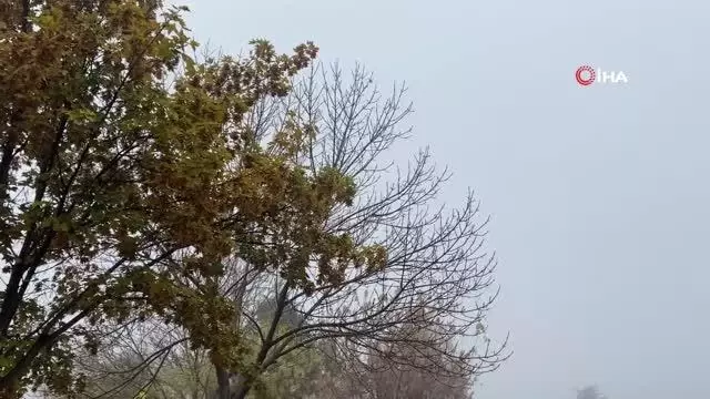 Afyonkarahisar sisli bir sabaha uyandı