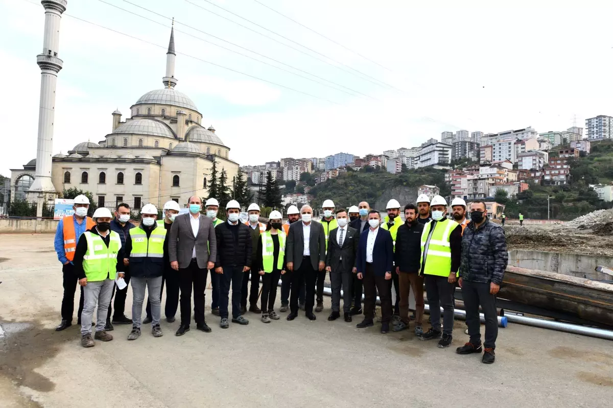 BAŞKAN ZORLUOĞLU PROJE ÇALIŞMALARINI YERİNDE İNCELEDİ