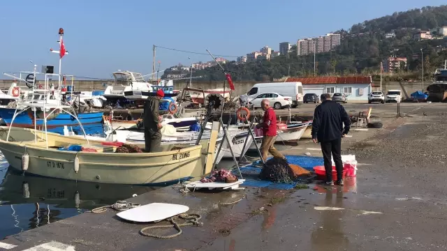 ZONGULDAK - Avlanan balık azaldı