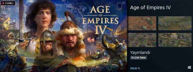Age of Empires IV anlık aktif oyuncu rekorunu kırdı