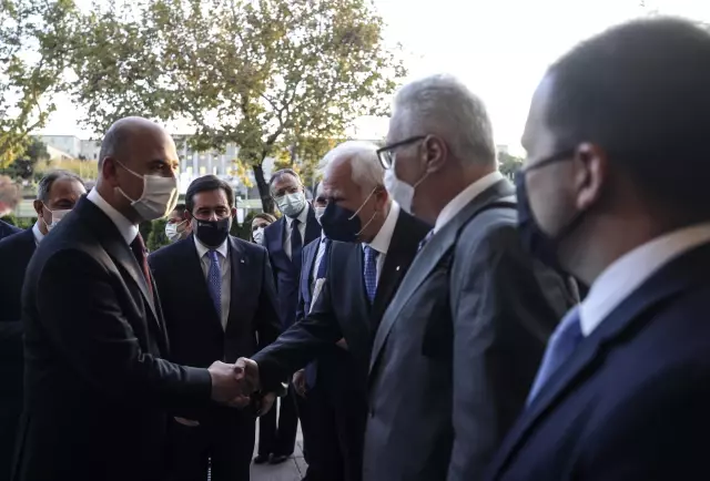 Son dakika! İçişleri Bakanı Soylu, Yunanistan Göç ve İltica Bakanı Mitarakis ile görüştü