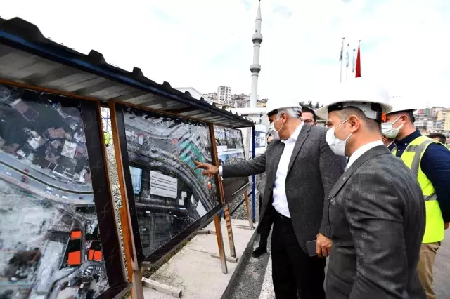 BAŞKAN ZORLUOĞLU PROJE ÇALIŞMALARINI YERİNDE İNCELEDİ