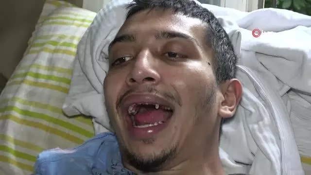 Protein tozu sonucu felç kalan Hüseyin'in hayalleri yarım kaldı