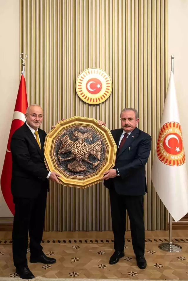 Rektör Ünal, TBMM Başkanı Şentop'u Samsun'a davet etti