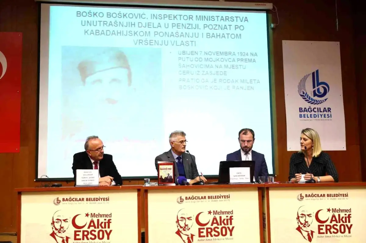 ŞAHOVİÇİ SOYKIRIMINDA ÖLENLER, BAĞCILAR'DA ANILDI