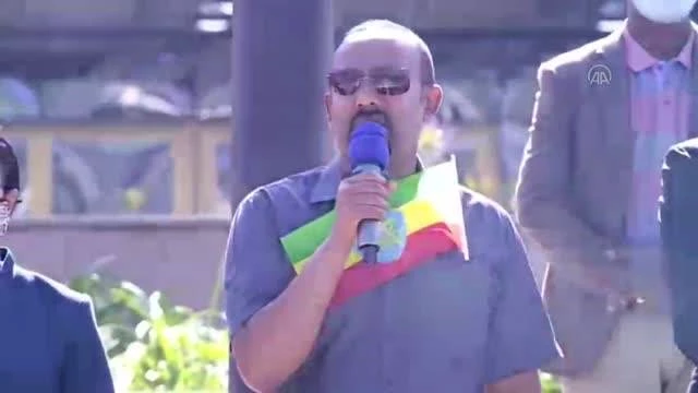 ADDİS ABABA - Tigraylı isyancılarla yaşanan çatışmalarda hayatlarını kaybeden askerler için anma töreni
