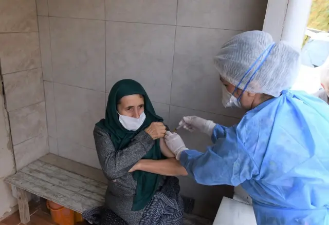 Altınordu Belediyesinden aşı çalışmalarına destek