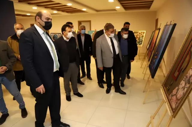 Aziziye'de 'Çağdaş Hat' Sergisi açıldı