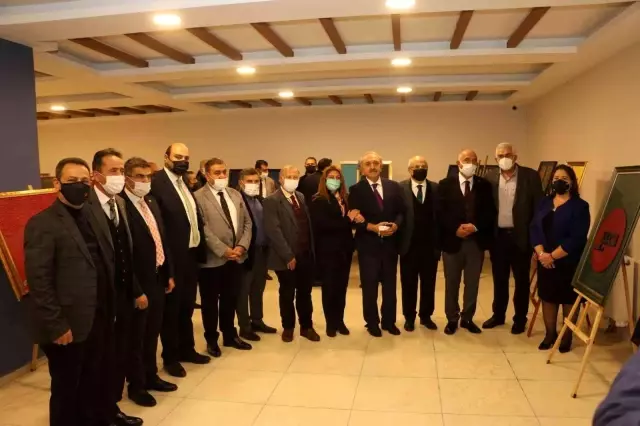 Aziziye'de 'Çağdaş Hat' Sergisi açıldı