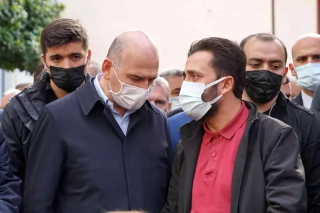 Son dakika haberleri! Bakan Soylu, selde kaybolanlar için kılınan gıyabi cenaze namazı törenine katıldı
