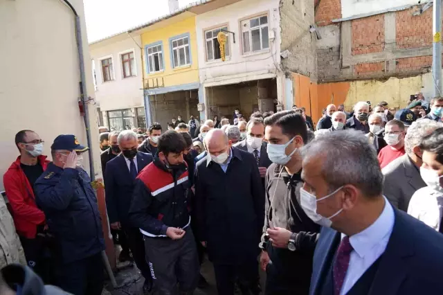 Son dakika haberleri! Bakan Soylu, selde kaybolanlar için kılınan gıyabi cenaze namazı törenine katıldı