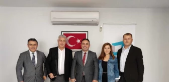 Basın İlan Kurumu Adana Şube Müdürü Çetin Oranlı'ya ziyaret
