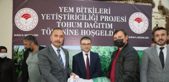 Bursa'da üreticilere yem bitkisi tohumu dağıtıldı