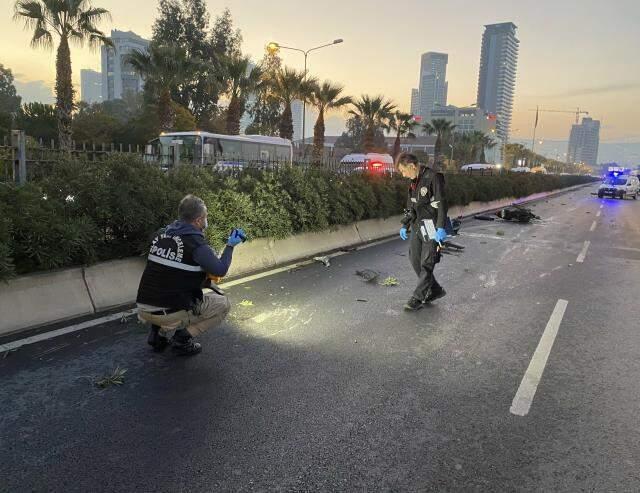 Genç motokurye kazada aracın altında kalarak hayatını kaybetti