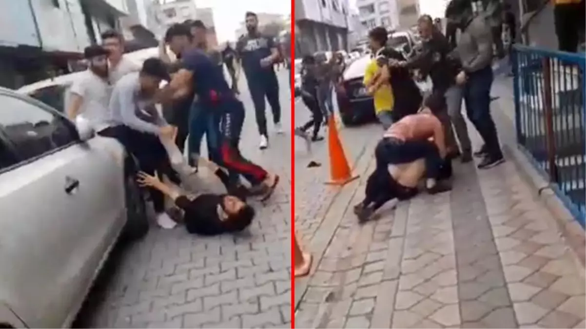 İki grubun kavgası, ortalığı savaş alanına çevirdi! Anbean kamerada