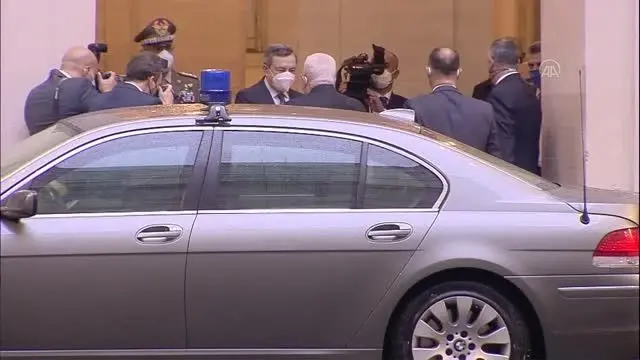 İtalya Başbakanı Draghi, Filistin Devlet Başkanı Abbas ile görüştü
