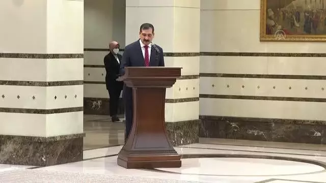 Moğolistan Büyükelçisi Munkhbayar, Cumhurbaşkanı Erdoğan'a itimat mektubu sundu