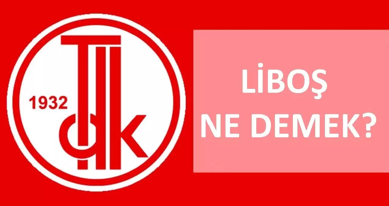 Liboş ne demek? TDK'ya göre liboş kelimesinin anlamı nedir? Liboş ne anlama geliyor?