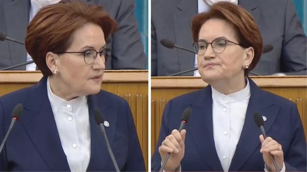 Akşener'in yüzünün şekilden şekile girdiği an! 'Sayın Öcalan' dedi, uyarı gelince hemen özür diledi