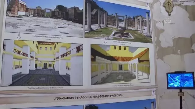Taşlara Kazınan Yahudi Kimliği Sergisi Zülfaris Sinagogu'nda ziyarete açıldı