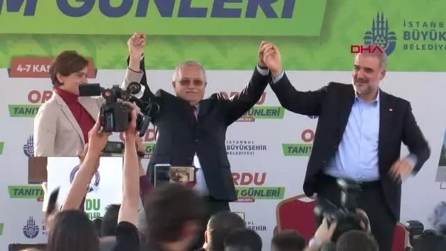 AK PARTİ VE CHP İL BAŞKANLARI ORDU GÜNLERİNDE BİR ARAYA GELDİ -2