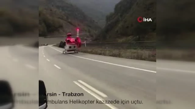 ambulans helikopter kazazede icin havalandi 4 14506149 o