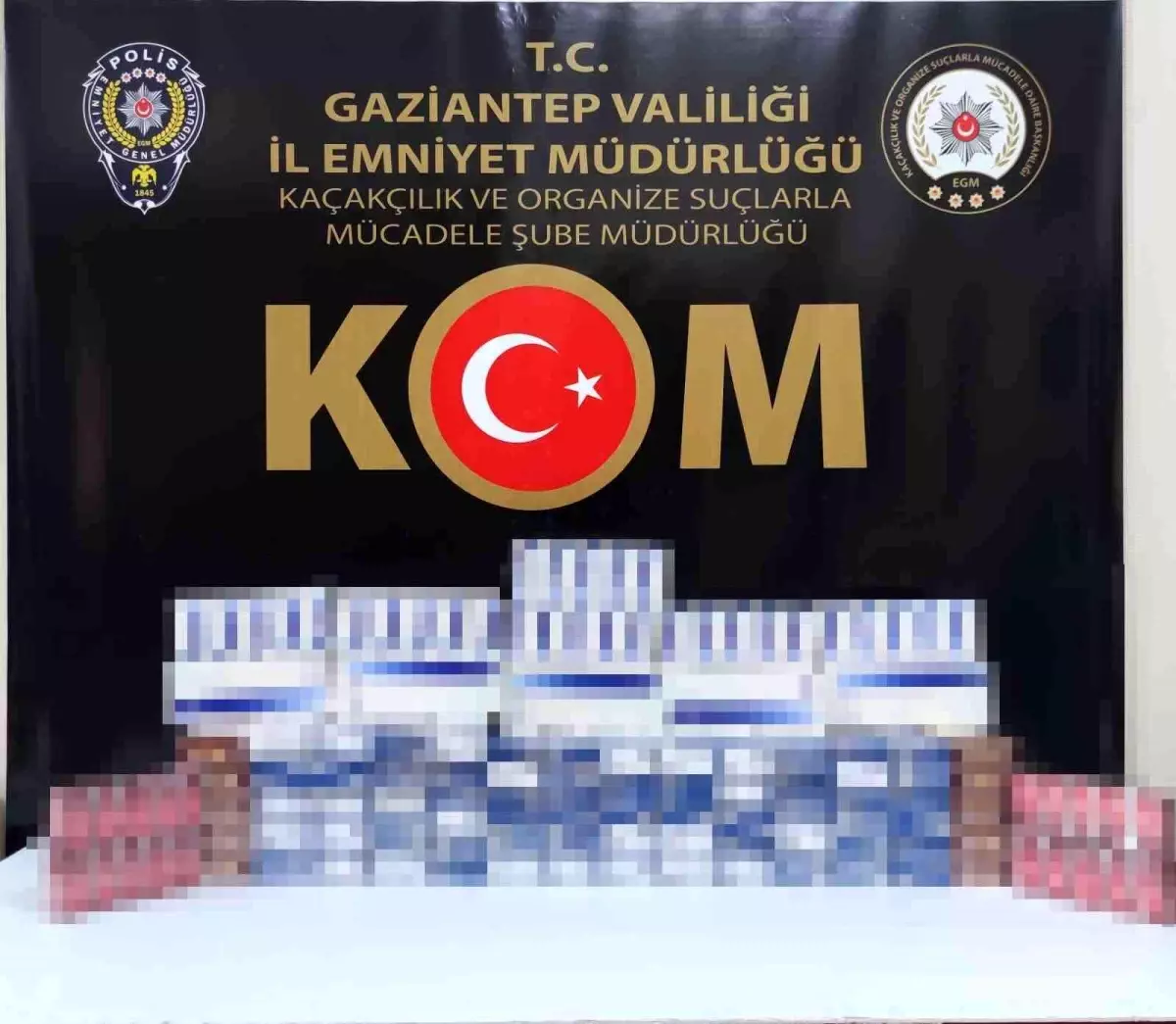Son dakika haberleri! Gaziantep'te kaçak sigara operasyonu: 8 gözaltı
