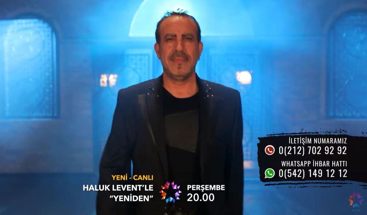 Haluk Levent'le 'Yeniden' ne zaman, konusu nedir? Haluk Levent'le 'Yeniden' iletişim numaraları kaçtır? Whatsapp ihbar hattı numarası