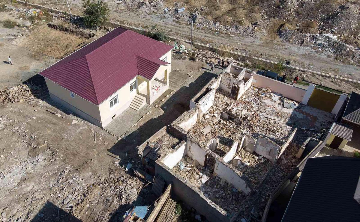 İkinci Karabağ Savaşı'nda Gence'ye füzenin düştüğü alan müze olarak saklanacak