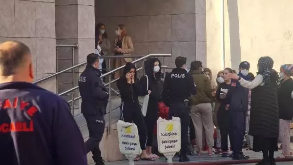 Kız öğrenci yurdunda çıkan yangın, paniğe neden oldu