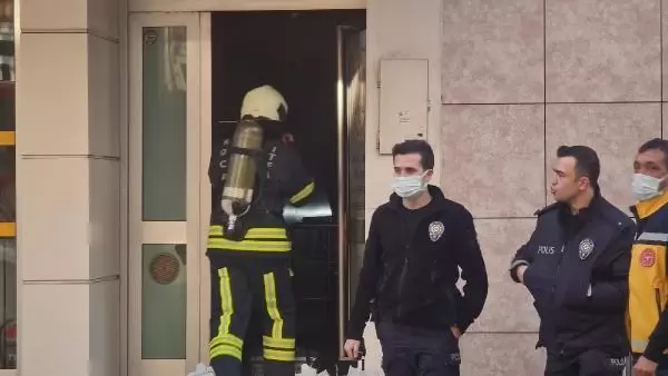 Kız öğrenci yurdunda çıkan yangın, paniğe neden oldu