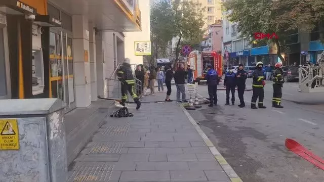 Kız öğrenci yurdunda çıkan yangın, paniğe neden oldu