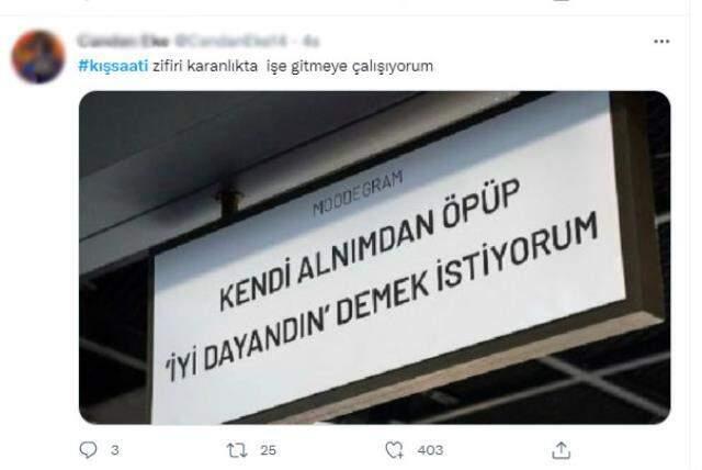 Kör karanlıkta yollara dökülen vatandaşlar "Kış saati geri gelsin" davetiyle toplumsal medyayı ayağa kaldırdı