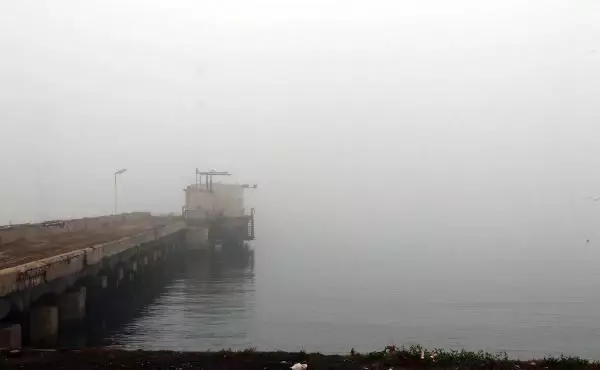 Tekirdağ'da yoğun sis etkili oldu