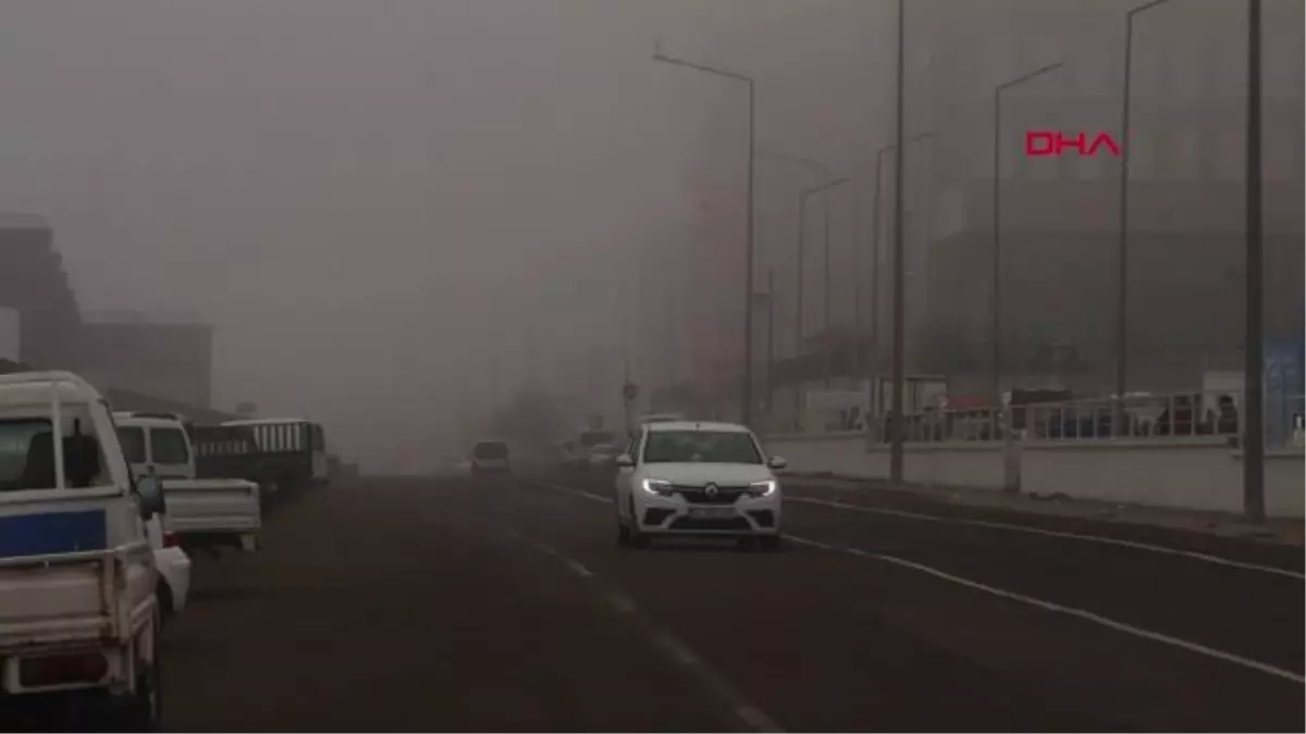 Tekirdağ'da yoğun sis etkili oldu