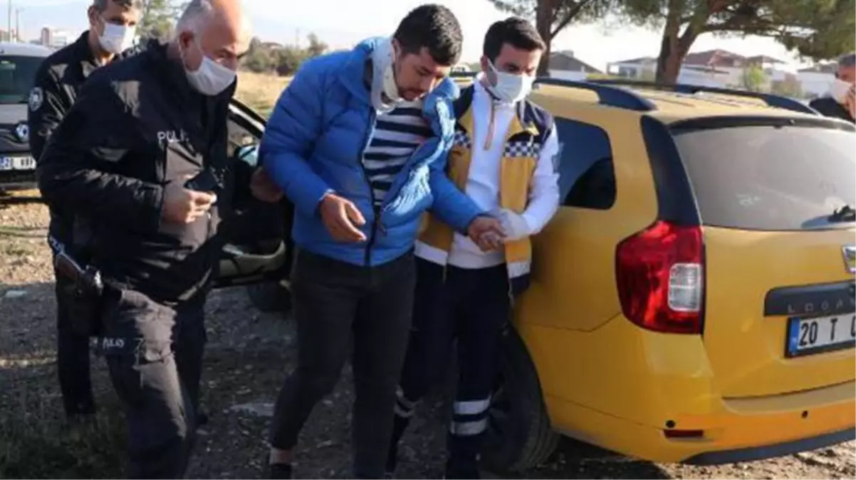 Yaralı olarak hastaneye kaldırılan taksicinin gasp yalanı emniyette ortaya çıktı