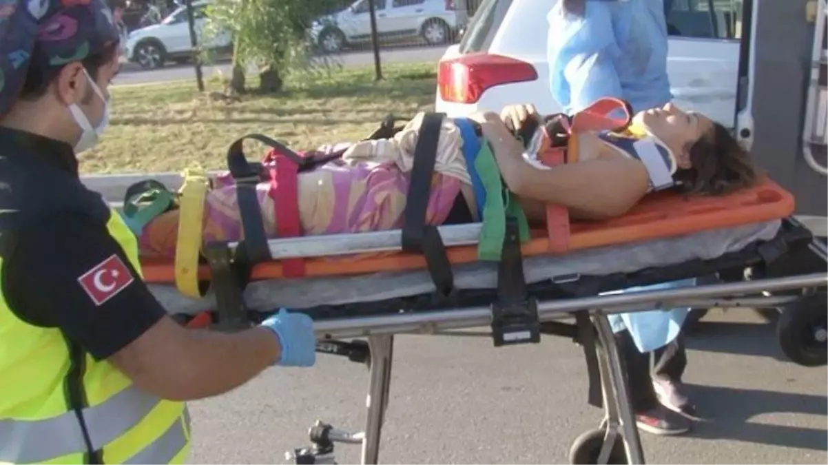 Denizde yüzerken jet-skinin çarptığı kadın yaralandı