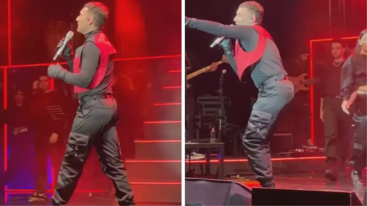 Edis'in kalçası konseri gölgede bıraktı! Görüntüleri sosyal medyayı kasıp kavuruyor