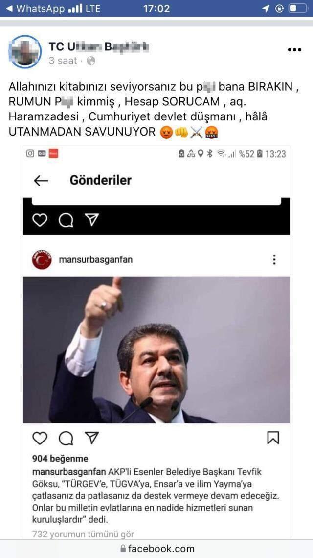 İBB çalışanı Tevfik Göksu'ya küfür edip tehdit etti İBB çalışanı Tevfik Göksu'ya küfür edip tehdit etti