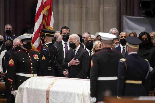 Son dakika haberi... Koronadan ölen eski ABD Dışişleri Bakanı Powell son seyahatine uğurlandı