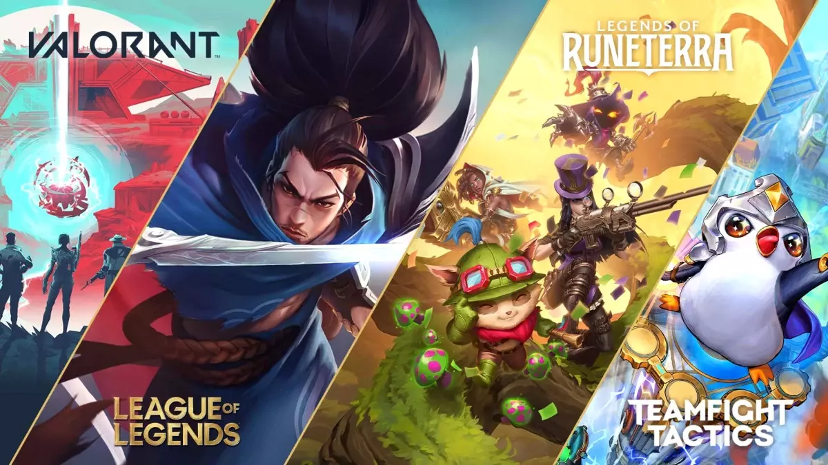 LOL, VALORANT ve diğer Riot oyunları artık Epic Games mağazasında!