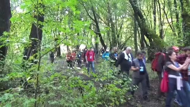 Turizm acentesi temsilcilerine yürüyüş ve bisiklet rotalarının tanıtımı yapıldı