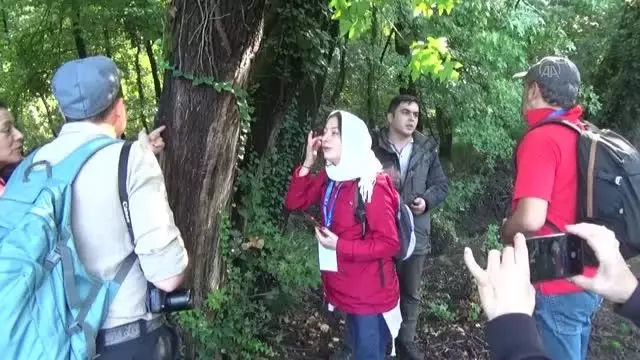 Turizm acentesi temsilcilerine yürüyüş ve bisiklet rotalarının tanıtımı yapıldı