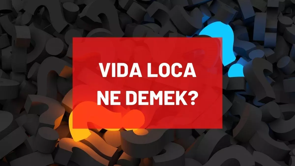 Vida Loca ne demek? Vida Loca Türkçe anlamı nedir? Vida Loca hangi dilde,  ne anlama geliyor? - Haberler