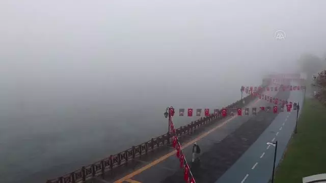 Yoğun sis etkili oluyor