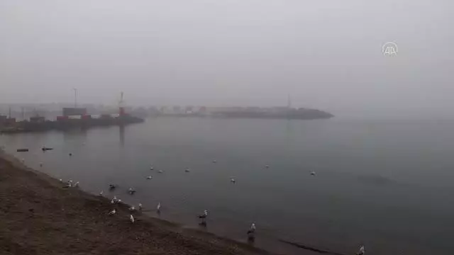Yoğun sis etkili oluyor