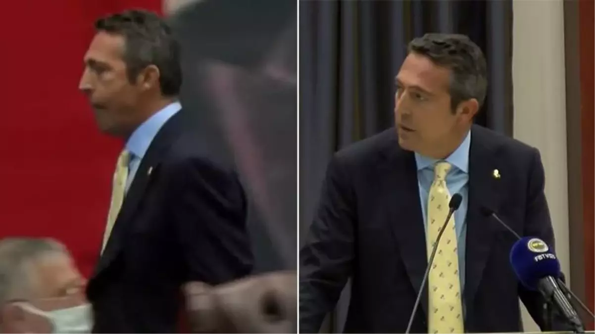 Ali Koç'tan Divan Kurulu'nda olay tepki! Kürsüye çıkmasıyla inmesi bir oldu