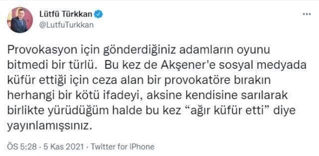 Şehit yakınına küfür eden Lütfü Türkkan'ın basın toplantısında İYİ Parti'den istifa edeceği konuşuluyor Şehit yakınına küfür eden Lütfü Türkkan'ın basın toplantısında İYİ Parti'den istifa edeceği konuşuluyor