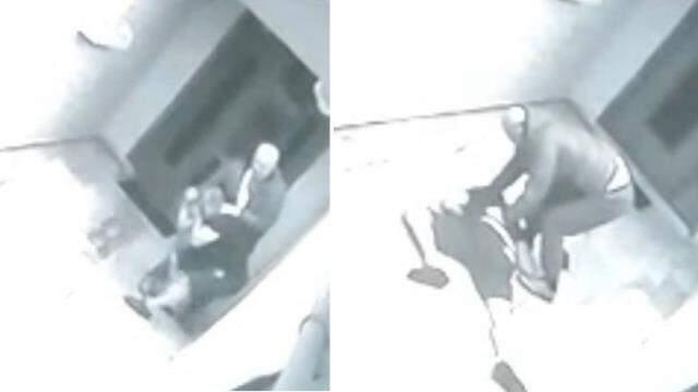 Vahşet anları kameralarda! Alacak - verecek meselesi yüzünden arkadaşının boğazını kesti Vahşet anları kameralarda! Alacak - verecek meselesi yüzünden arkadaşının boğazını kesti